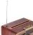 портативный радиоприемник с bluetooth и mp3 MAX МR-362 wood