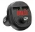 автомобильная зарядка с bluetooth FM трансмиттером Hoco E41 black