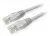 патч корд Cablexpert UTP кат.5e, 1.5м, литой серый
