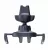 автомобильный держатель для смартфона Comodata Vent T1 black