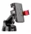 держатель для телефона на присоске Hoco H22 Dragon automatic clamping car holder (center console) red and black