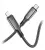 кабель для быстрой зарядки iPhone Hoco S51 Extreme PD charging data cable for iP black