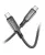 кабель для быстрой зарядки iPhone Hoco S51 100W Extreme charging data cable for Type-C to Type-C black