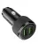 автомобильное зарядное устройство Hoco NZ14 Guerrero 36W dual-port car charger black