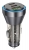 зарядка для телефона в машину Hoco NZ12D Lucky PD60W(2C1A) car charger transparent black