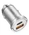 зарядка для телефона в машину Hoco NZ10 Handy PD45W+QC3.0 car charger silver