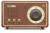 FM радиоприемник и bluetooth динамик Tecsun 2024 WOOD (export version) brown