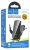 держатель для смартфона с беспроводной зарядкой Hoco CA202 Plus Enlightener infrared induction wireless charging holde black/metal gray