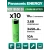 высокотоковый литиевый аккумулятор Panasonic NCR18650GA PW Li-Ion 3450mAh (min 3300mAh) 10шт. 