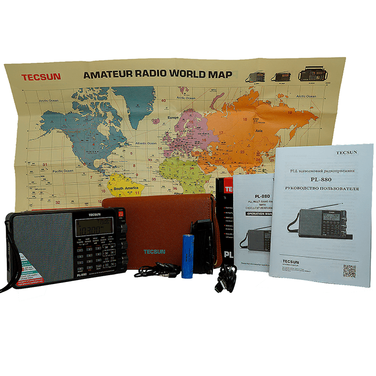 Всеволновый радиоприемник Tecsun  PL-880 black