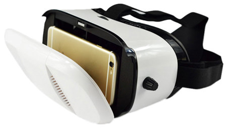 Rock Bobo 3D VR Headset white